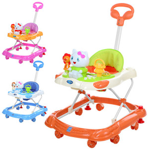 Ходунки детские Bambi  B902TS, с родительской ручкой